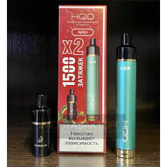 HQD LUX Арбуз (устройство + 2 картриджа)